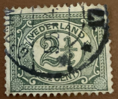 Netherlands 1899 New Daily Stamps 2½ C - Used - Gebruikt