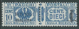 1944 RSI PACCHI POSTALI 10 CENT MNH ** - P31-7 - Pacchi Postali