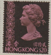 Hong Kong 1973 Queen Elizabeth II $20.00 Used - Oblitérés