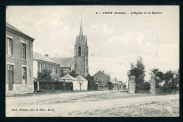 CPA - Carte Postale - Belgique - Sivry - L'Eglise Et Le Square - 1914 (CP22859OK) - Sivry-Rance