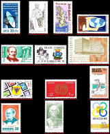 Ref. BR-L1969 BRAZIL 1969 - LOT 13 STAMPS OF 1969,SCOTT VALUE $11.60, ALL MNH VF, . 13V Sc# 1114~1142 - Colecciones & Series