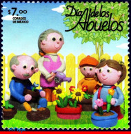 Ref. MX-2740 MEXICO 2011 - GRANDPARENTS DAY,MNH, MOTHER'S DAY 1V Sc# 2740 - Día De La Madre