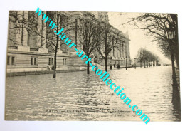 CPA 75, INONDATION PARIS JANVIER 1910 AVENUE D'ANTIN GRAND-PALAIS, CARTE POSTALE GRANDE CRUE DE LA SEINE (1505.16) - Overstromingen