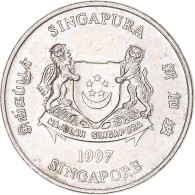 Monnaie, Singapour, 20 Cents, 1997 - Singapour