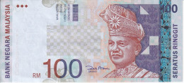 BILLETE DE MALASIA DE 100 RINNGIT DEL AÑO 2001 EN CALIDAD EBC (XF) (BANKNOTE) - Malasia