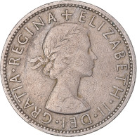 Monnaie, Grande-Bretagne, Florin, Two Shillings, 1961 - J. 1 Florin / 2 Schillings