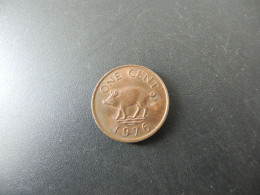 Bermuda 1 Cent 1976 - Pig - Bermudes