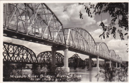 South Dakota Pierre Missouri River Bridges Real Photo - Altri & Non Classificati