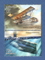 Australien 2014  Mi.Nr. 4157 / 58 , Centenary Of Military - Postfrisch / MNH / (**) - Mint Stamps