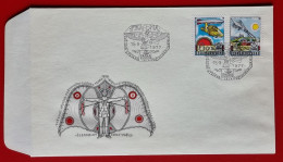 CESKOSLOVENSKO CZECHOSLOVAKIA PRAHA 1977 FDC PRAGA 1978 - Brieven En Documenten