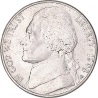 Monnaie, États-Unis, 5 Cents, 1998 - 1938-…: Jefferson