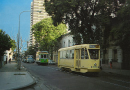 Carte Postale Tram Tramways Ex Bruxelles 9069 Buenos Aires Argentine - Strassenbahnen