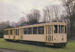 Carte Postale Tram Tramways Bruxelles Motrice 1085 - Strassenbahnen