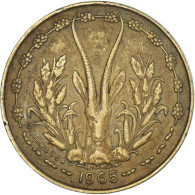 Monnaie, Communauté économique Des États De L'Afrique De L'Ouest, 5 Francs - Elfenbeinküste