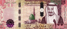 Saudi Arabia 100 Riyals 2017 EXF P-41b "free Shipping Via Registered Air Mail" - Arabie Saoudite