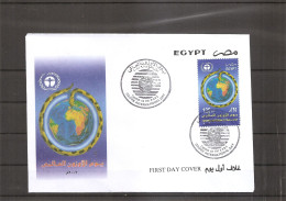 Egypte - Journée Internationale De L'ozone  ( FDC De 2002 à Voir) - Briefe U. Dokumente