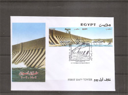 Egypte  - Barrages ( FDC De 2002 à Voir) - Lettres & Documents