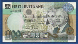 NORTHERN IRELAND - P.139b – 100 POUNDS 1998 UNC, S/n AA435875 First Trust Bank - 100 Pond