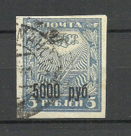 RUSSLAND RUSSIA 1922 Michel 173 A O - Used Stamps