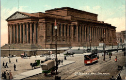 England Liverpool Trolleys At St George's Hall  - Liverpool