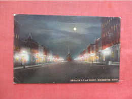 Night View Broadway.  Rochester  Minnesota > Rochester  Ref 6059 - Rochester