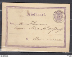 Briefkaart Van Amsterdam Naar Wormerveer - Cartas & Documentos