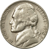Monnaie, États-Unis, Jefferson Nickel, 5 Cents, 1970, U.S. Mint, Denver, TTB - 1938-…: Jefferson