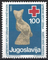 Yugoslavia 1980 - Mi Z69 - YT B76 ( Charity Stamp (Red Cross Week ) MNG - Beneficenza