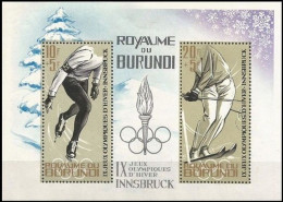 BL3**(78/79A) - J.O D'hiver à / Olympische Winterspelen In / Olympische Winterspiele In - Innsbruck - BURUNDI - Nuovi