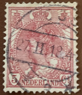 Netherlands 1899 Queen Wilhelmina 5 C - Used - Gebruikt
