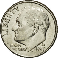 Monnaie, États-Unis, Roosevelt Dime, Dime, 1997, U.S. Mint, Denver, SUP - 1946-...: Roosevelt