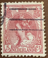 Netherlands 1899 Queen Wilhelmina 5 C - Used - Gebruikt