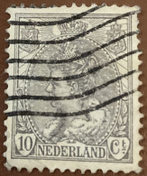 Netherlands 1899 Queen Wilhelmina 10 C - Used - Gebruikt