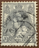 Netherlands 1899 Queen Wilhelmina 10 C - Used - Gebruikt