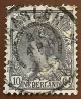 Netherlands 1899 Queen Wilhelmina 10 C - Used - Gebruikt