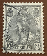 Netherlands 1899 Queen Wilhelmina 10 C - Used - Gebruikt