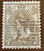 Netherlands 1899 Queen Wilhelmina 7½ C - Used - Gebruikt