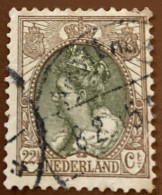 Netherlands 1899 Queen Wilhelmina 22½ C - Used - Gebruikt