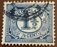 Netherlands 1908 Numeral 1½ C - Used - Gebruikt