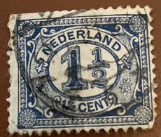 Netherlands 1908 Numeral 1½ C - Used - Gebruikt