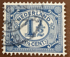 Netherlands 1908 Numeral 1½ C - Used - Gebruikt