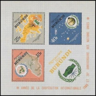 BL9**  - Année De La Coopération Internationale / Jaar Van Internationale Samenwerking - BURUNDI - Unused Stamps