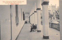 CPA ESPAGNE CALDAS DE MALAVELLA GRAN BALNEARIO VICHY CATALAN GALERIA TERRAZA - Andere & Zonder Classificatie