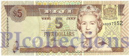 FIJI 5 DOLLARS 2002 PICK 105b UNC - Fidschi