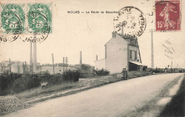 MOURS : LA ROUTE DE BEAUMONT - Mours