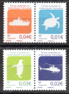 T.A.A.F. // N° 784 à 787 NEUF * * SERIE COURANTE - Unused Stamps
