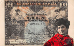 CPA ESPAGNE EL BANCO DE ESPANA POSTALE MONEDAS DE ESPANA - Autres & Non Classés