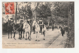 ERNEE - FETES DU 11 JUILLET 1909 - GROUPE HISTORIQUE DU CARDINAL MAZARIN - 53 - Ernee