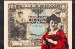 CPA ESPAGNE EL BANCO DE ESPANA POSTALE MONEDAS DE ESPANA - Autres & Non Classés