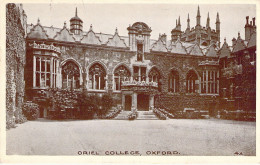 ANGLETERRE - Oriel College - Oxford - Carte Postale Ancienne - Otros & Sin Clasificación